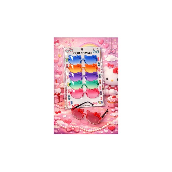 Солнцезащитные очки Hello Kitty, набор из 6 штук D2510-1479