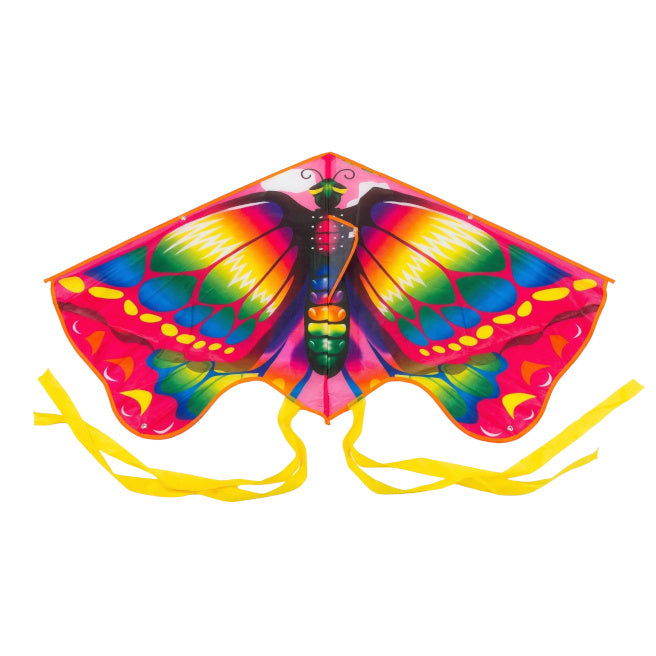 Воздушный змей "Бабочка", розовый, код 990217