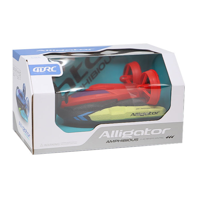 Игрушка, амфибия-лодка на радиоуправлении, красная, код 822093