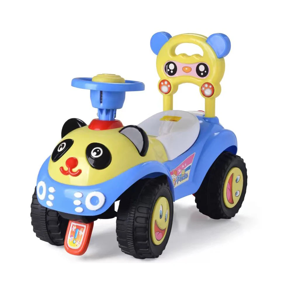 Tolocar pentru copii Panda cu lumini și sunete, albastru (79430)