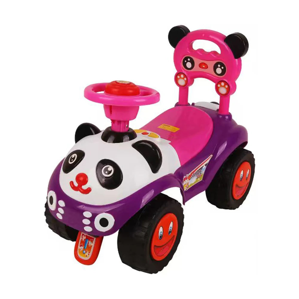 Tolocar pentru copii Panda cu lumini și sunete, roz (79744)