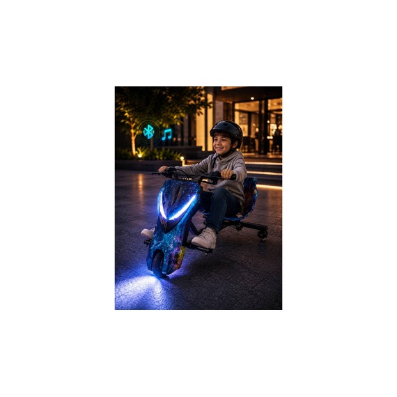 Mașină de drift cu Bluetooth și iluminare LED D2510-2173
