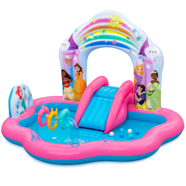 Bestway Centrul de joc gonflabil „Disney Princess”, 221 x 193 x 140 cm, 2+ SKU: 9103YBW