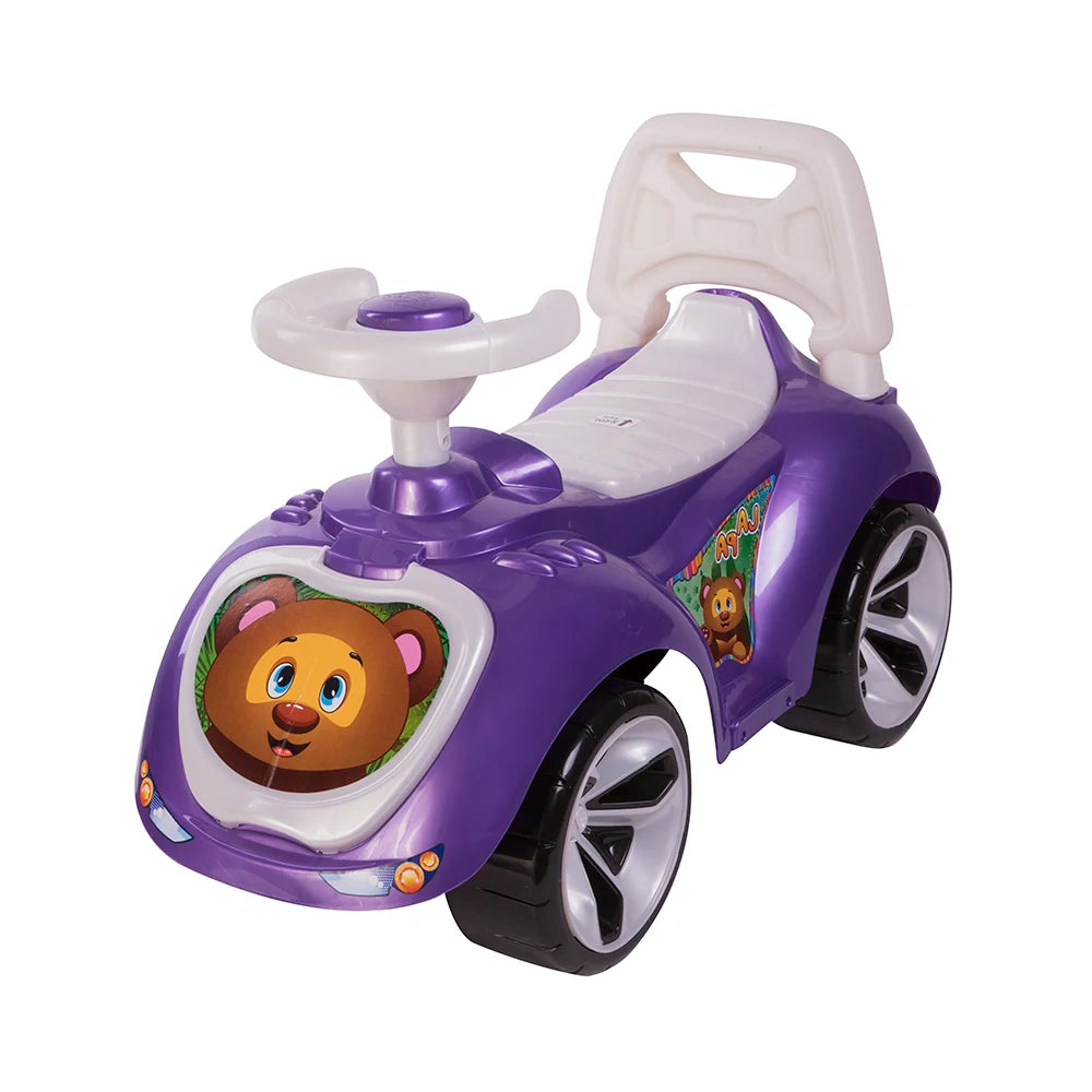Tolocar mașină pentru copii Lapka, model 758, mov, Orion (5646)