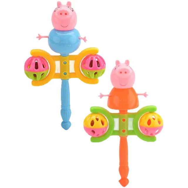 1buc. Zornăitoare Bebeluși cu Personaje Peppa Pig – Distracție și Dezvoltare Timpurie 19364 tt