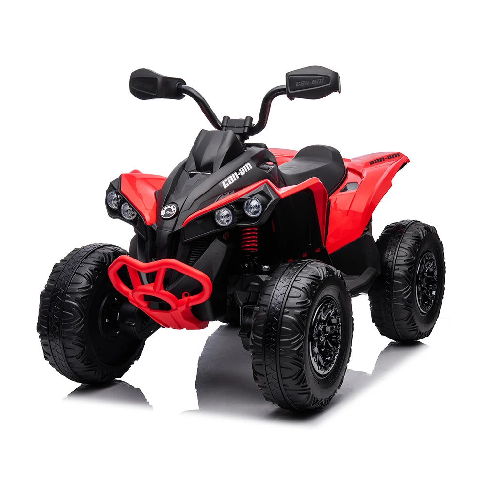 ATV CAN-AM, sarcină maximă 30 kg, (roți moi, scaune din piele, 12V10Ah*1, MP-3, 4 motoare, amortizoare, dimensiuni 108 x 63,5 x 70 cm) Articol CA002