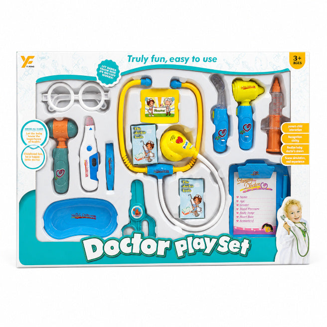 Set doctor cu haine medicale (lumini, sunete), cod 26037
