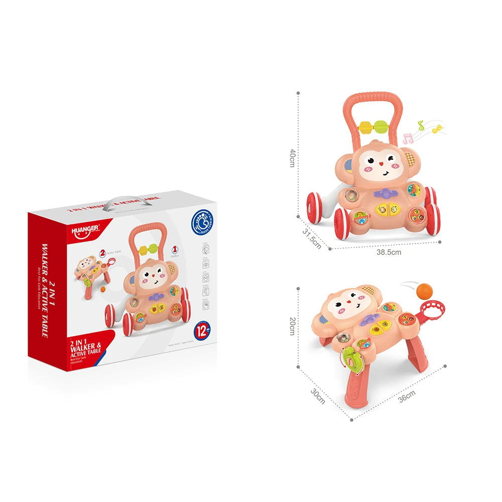 Premergător multifuncțional 2 în 1 cu panou de activități, Huanger HE0846 (23471)