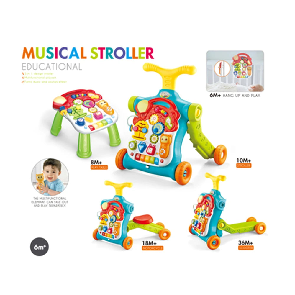 Premergător muzical multifuncțional 5 în 1 (12795)