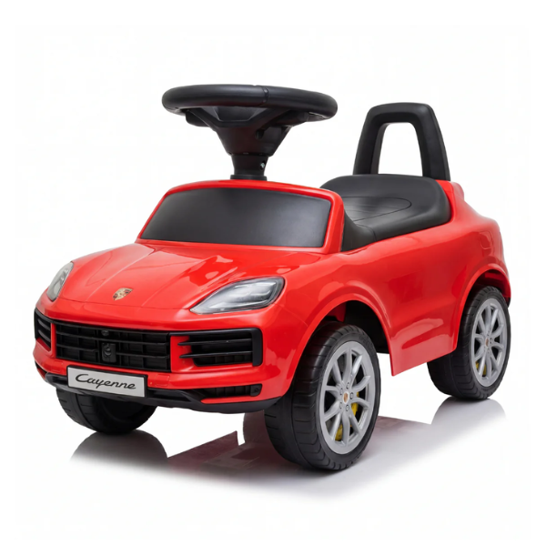 Tolocar „Porsche Cayenne” pentru copii, cu volan muzical SKU: 9010149_Red