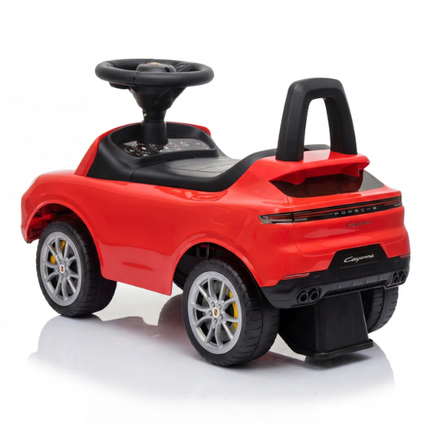 Tolocar „Porsche Cayenne” pentru copii, cu volan muzical SKU: 9010149_Red