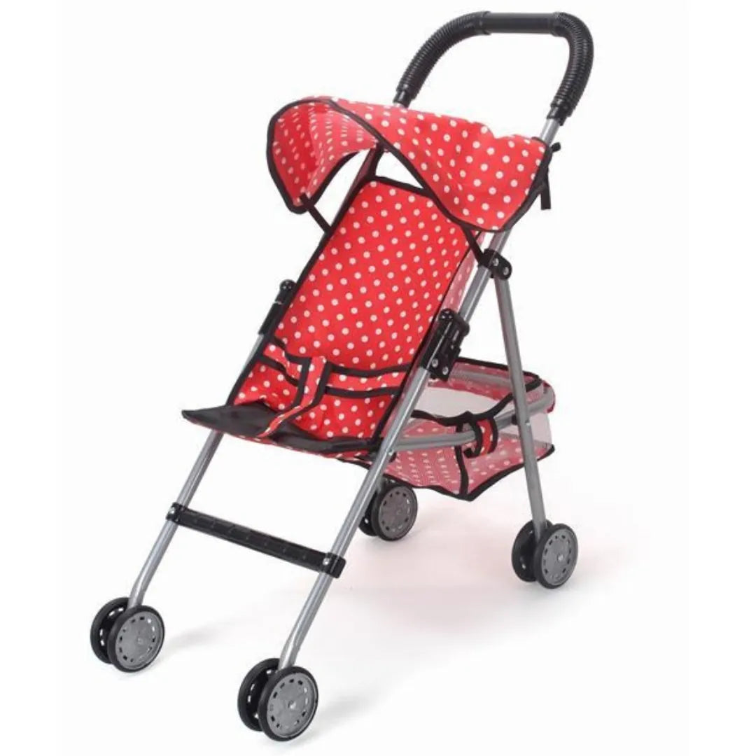 Cărucior pentru Păpuși cu Design Elegant și Cadru Metalic 21632 tt