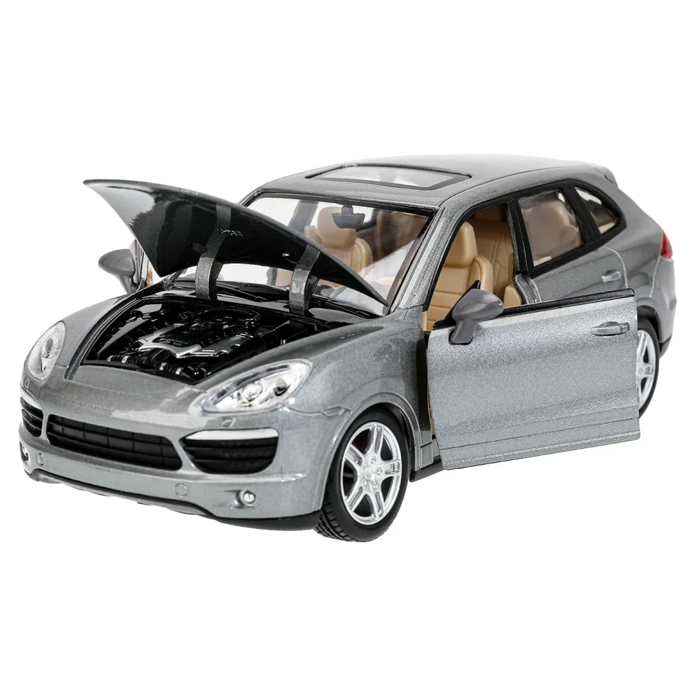 Mașină din metal Porsche Cayenne, scară 1:24, rosu, MSZ (68241A/1)