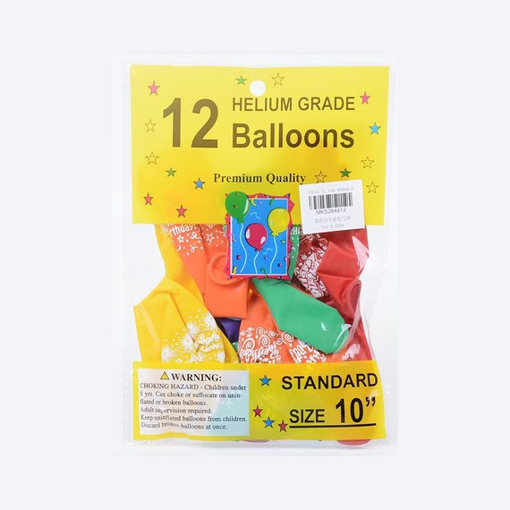 balloane 12 buc. 	MKS284812
