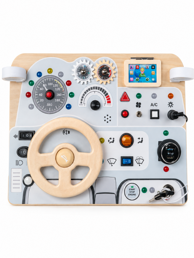 Busyboard din lemn masina 30*21.8*10 cm, W12D769
cod:719633
