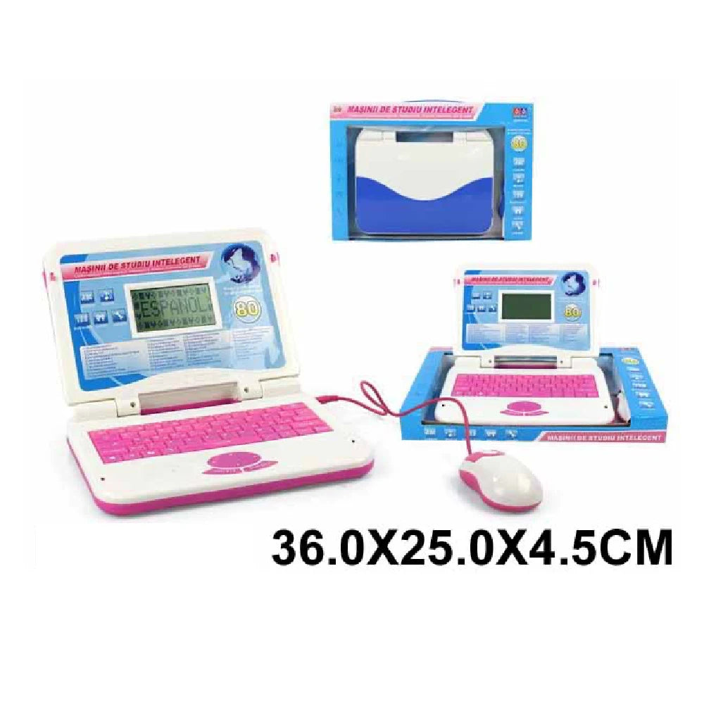 Laptop educativ pentru copii cu 80 de funcții, română și engleză (37516)