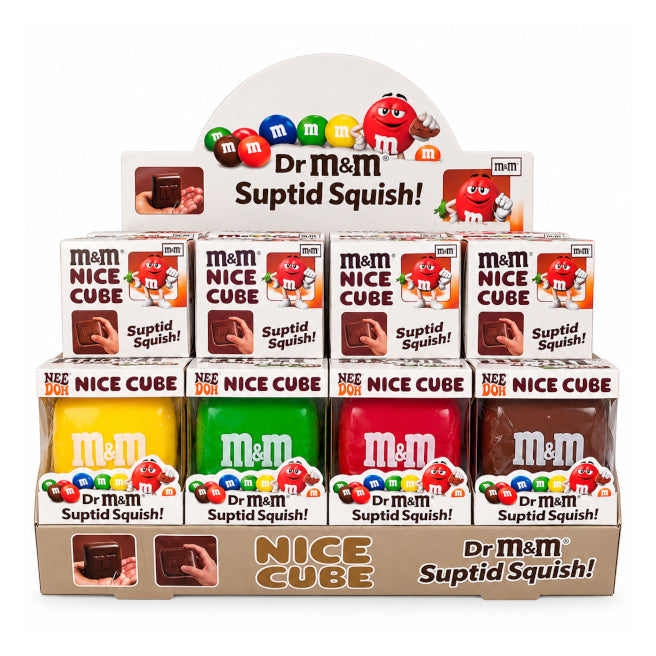 Антистресс-игрушка Squish Cube M&M`s mix, код 2048S