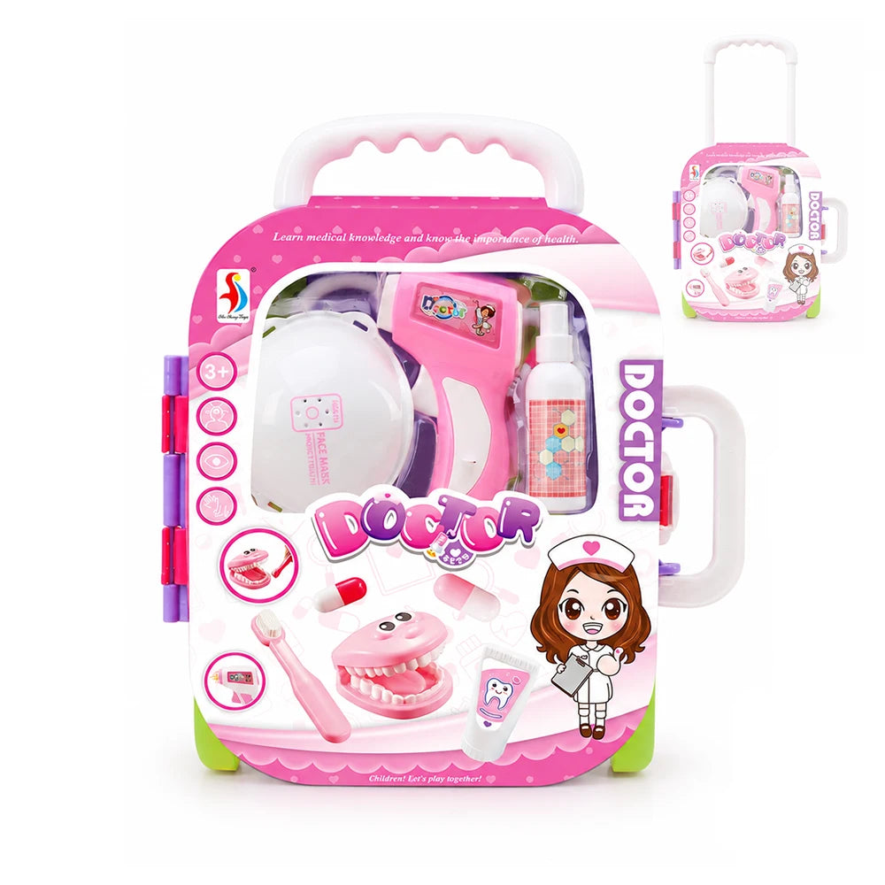 Set de doctor în valiză, cu lumini (22964)