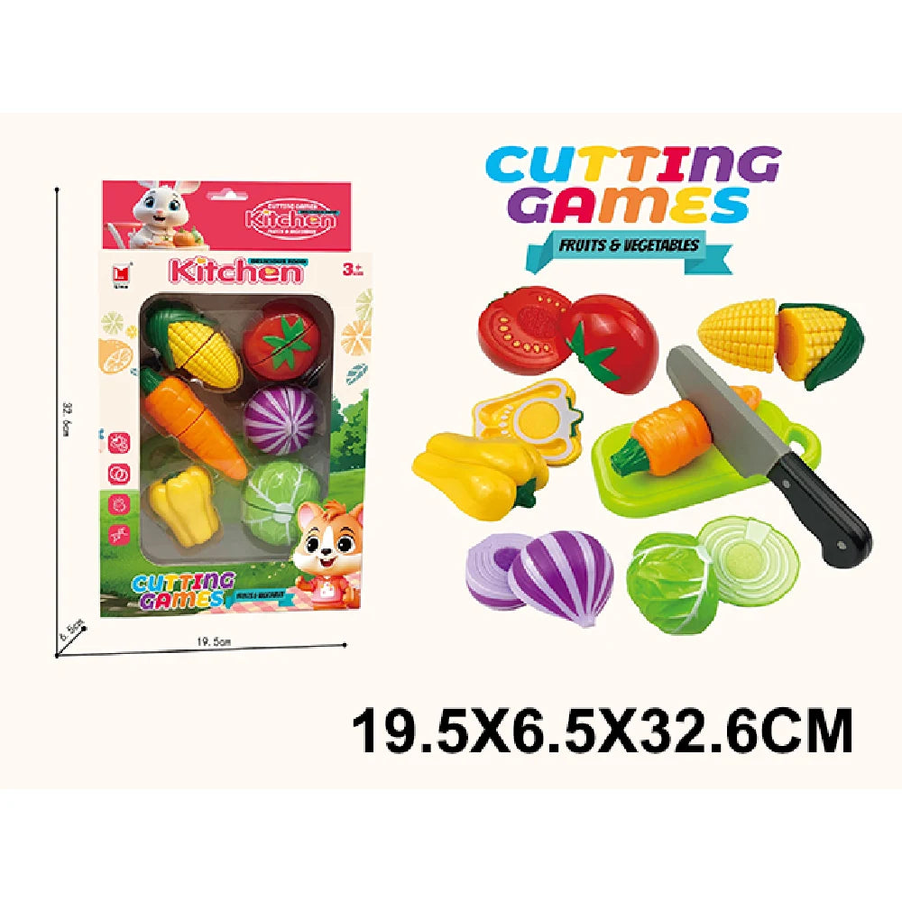 Set de legume de tăiat, cu cuțit și tocător (92678)