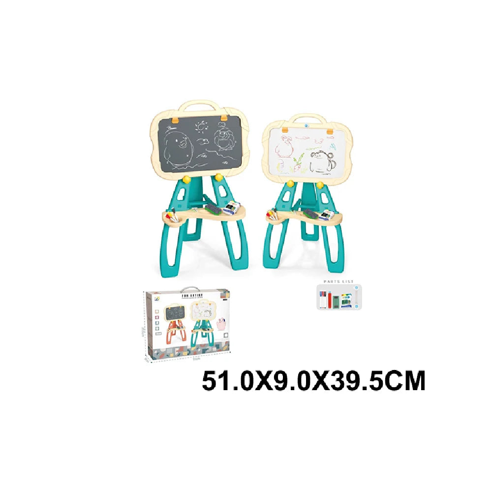 Tablă de desen cu două fețe și suport pentru accesorii (956554)