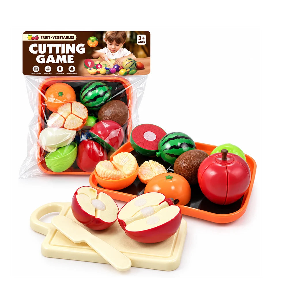 Set de fructe de tăiat, cu tocător și cuțit, 8 piese (95071)