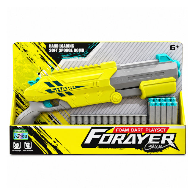Pistol de jucărie cu proiectile moi din EVA, cod 10506a