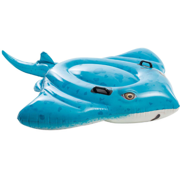INTEX Plută-saltea gonflabilă „Scat” cu mânere, 180х135х28 cm, până la 40 kg, 3+, art.57576