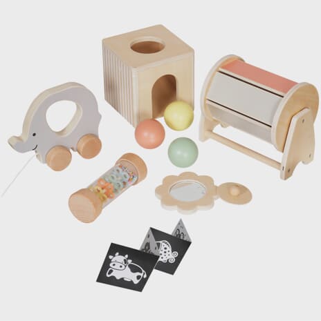 Set de zornăitori din lemn W12F277