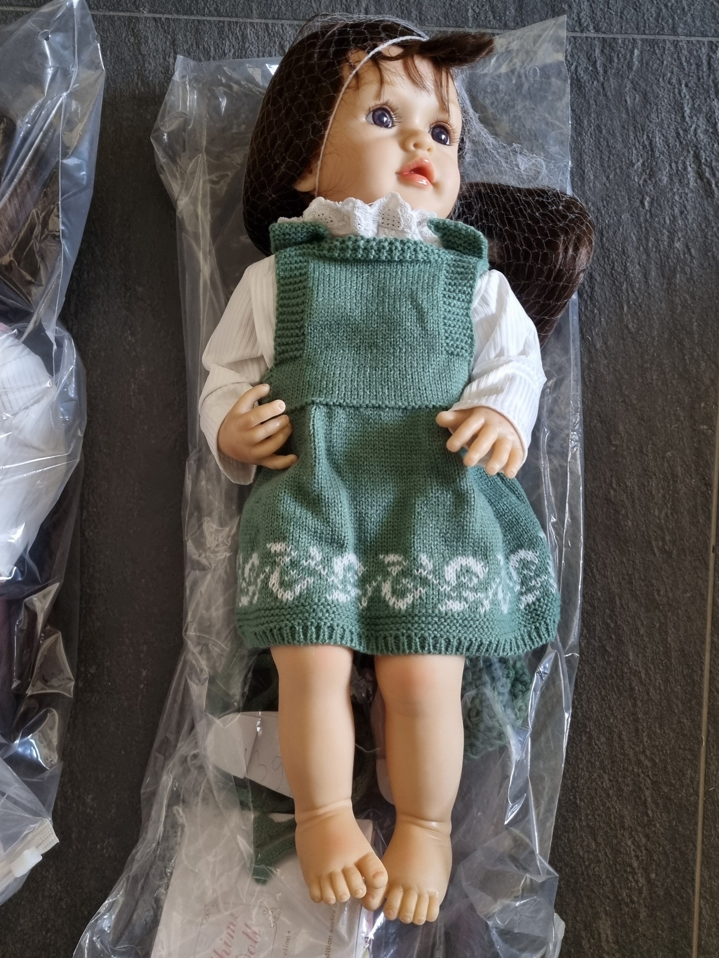 Реалистичная кукла, говорит и отвечает, в комплекте подгузник, бутылочка и книжка D2510-1392