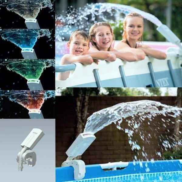 INTEX Pulverizator iluminat cu LED-uri pentru piscine cu cadru metalic
Art.28089